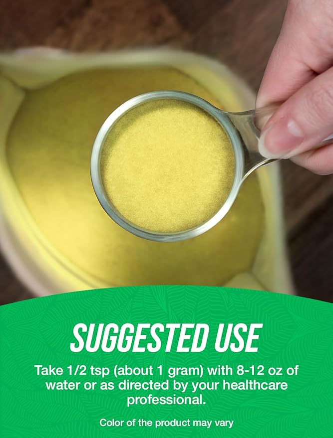 BulkSupplements.com Quercetin Dihydrate Powder - Quercetin Supplements, Antioxidants Source - Vegan & Gluten Free, 1g per Serving, 500g (1.1 lbs) (Pack of 1)
