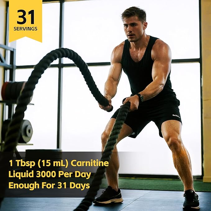 L Carnitine Supplement Liquid 3000 mg, with BCAA Sports Supplements, Help Support Energy Boosts, Support Muscle, Efficient Formula with Acetyl Rapid Absorption, Sustained Energy, Watermelon Flavor