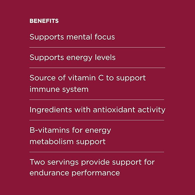 Possible Beet Pre-Workout - Strawberry Beet Flavor - Individually Wrapped Servings - Contains B-Vitamins and Green Tea Caffeine Extract - Source of Nitrates - 1 Bag, 20 Stick Packs