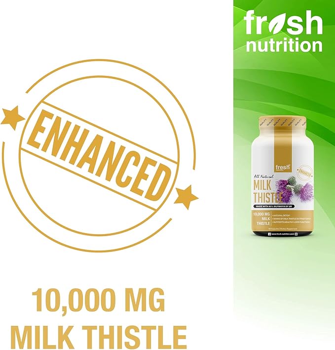 Fresh Nutrition Milk Thistle Capsules (10,000mg)