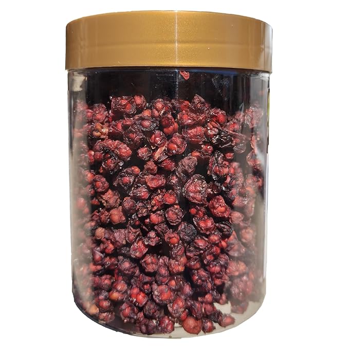 Premium Dried Schisandra Berries, 7.76oz – Five Flavor Fruit Tea | Wild Harvested Wuweizi | Herbal Superfood | 五味子