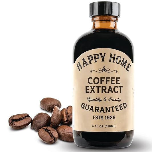 Happy Home Premium Natural Coffee Flavor - Certified Kosher, 4 oz.