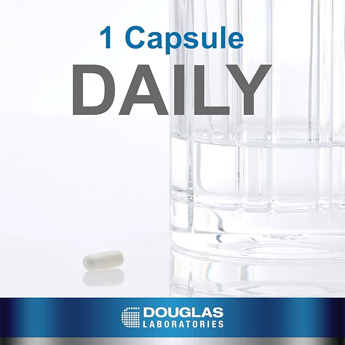 Douglas Laboratories Vitamin K2 - 90 mcg MK-7 - Supports Bone Formation, Calcium Use, Heart Health & Blood Vessels* - Vegetarian Formula - 60 Capsules
