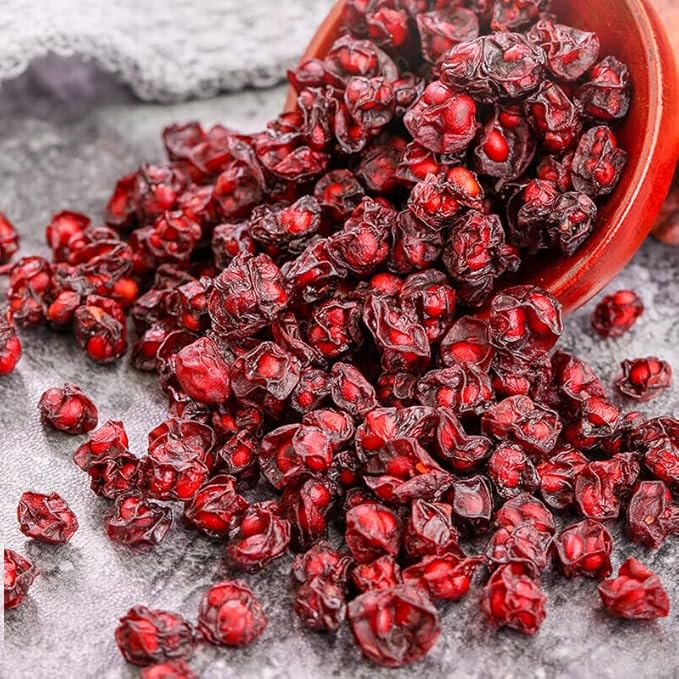 Premium Dried Schisandra Berries, 7.76oz – Five Flavor Fruit Tea | Wild Harvested Wuweizi | Herbal Superfood | 五味子