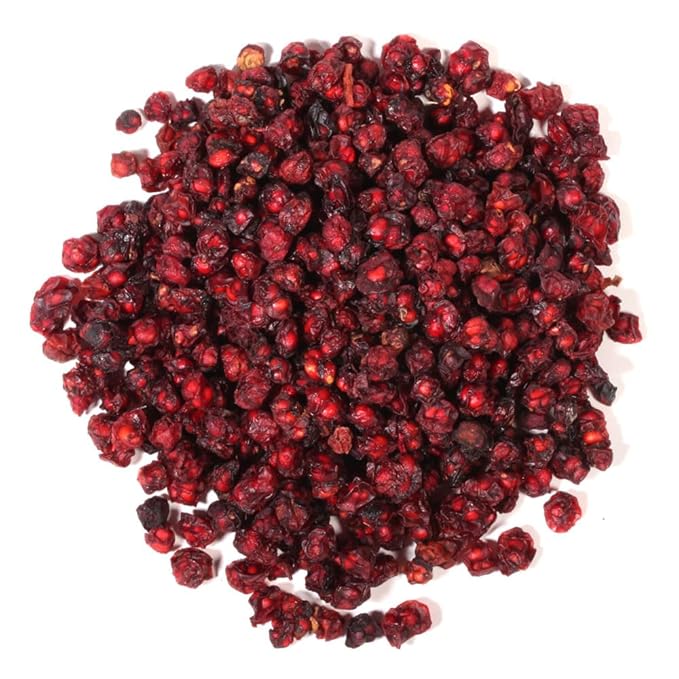 EidolonGreen [China Medicinal Herb] Dried Schisandra Berries (Schisandra/Wuweizi) – 100% Natural Five-Flavor Fruit Herbal Tea, 3 oz (88g)
