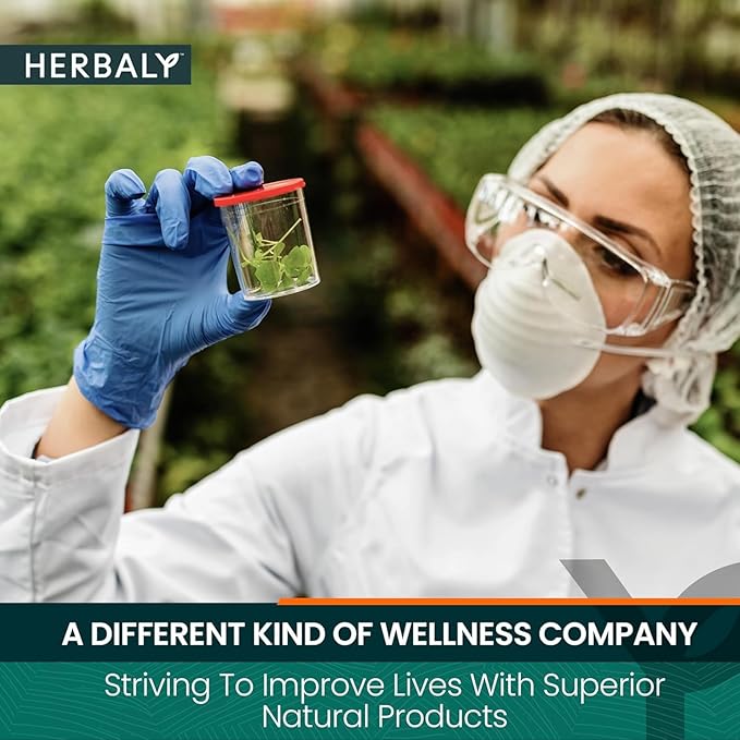 Herbaly Glucose Functional Tea - Vitality & Wellness - Gymnema Sylvestre, Ceylon Cinnamon, Bitter Melon, Dandelion Root, Fenugreek - Daily Teas - Organic Plant-Based Tea Bag Pyramids - 30 ct