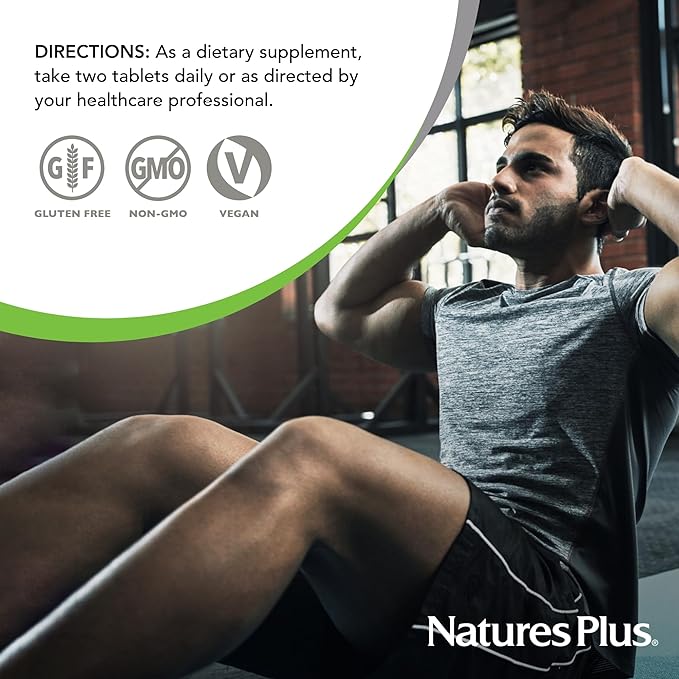 Natures Plus PRO Berberine 1500 mg - 60 Tablets - Supports Healthy Metabolism - Non-GMO, Vegan & Gluten Free - 30 Servings