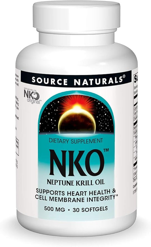 Source Naturals NKO Neptune Krill Oil 500mg - 30 Softgels