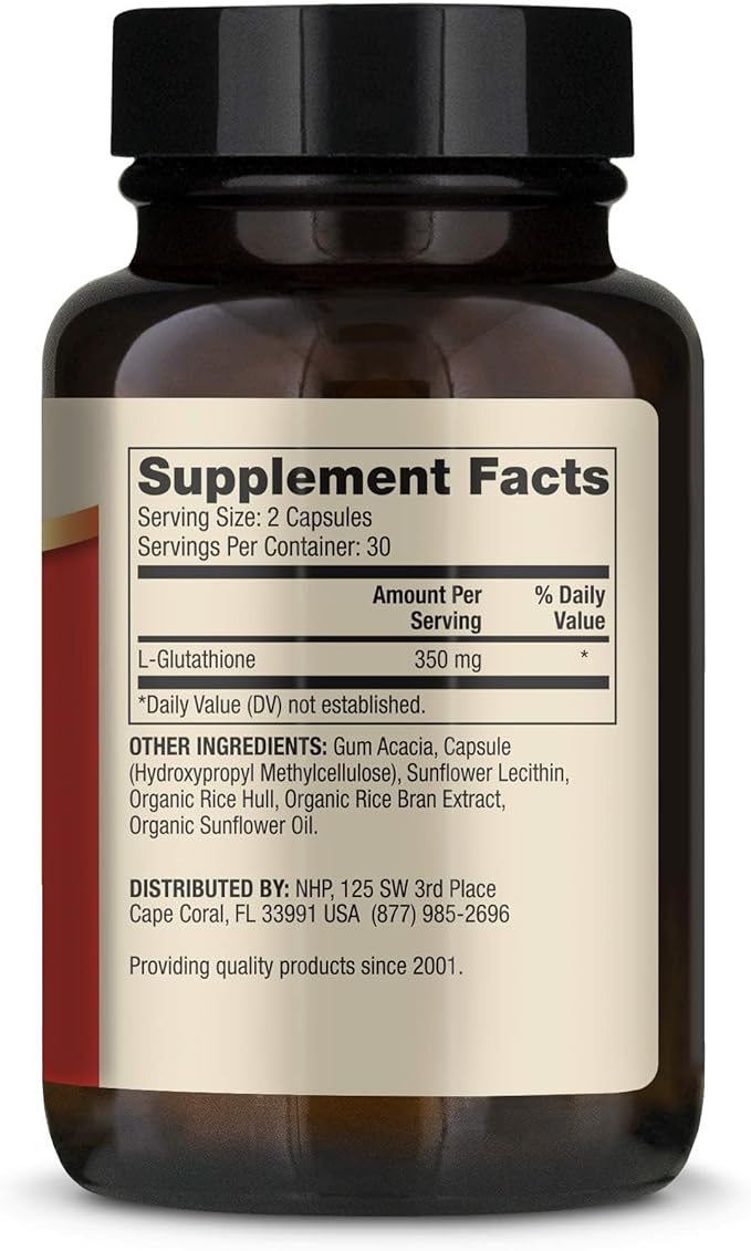 Dr. Mercola Liposomal Glutathione - 350 mg per Serving - Supports Energy Production - High Absorption - Non-GMO, Gluten-Free & Soy-Free - 60 Capsules (30 Servings)