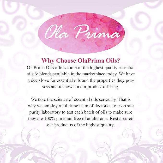 Ola Prima Lemon Eucalyptus Essential Oil – Therapeutic Grade for Aromatherapy, Diffuser, Relaxation, Cosmetic Making, Dropper – 4 fl oz – Eucalyptus Lemon Scent Aromatherapy Oil