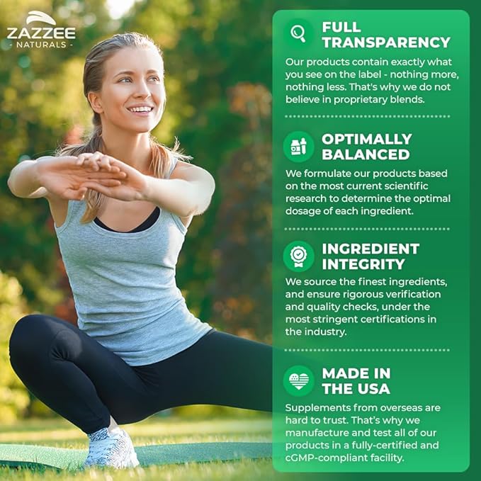 Zazzee Extra Strength French Maritime Pine Bark 20:1 Extract, 350 mg Per Capsule, 180 Vegan Capsules, 95% Proanthocyanidins, Kosher, 6 Month Supply, Standardized 20X Extract, Non-GMO, Made in The USA