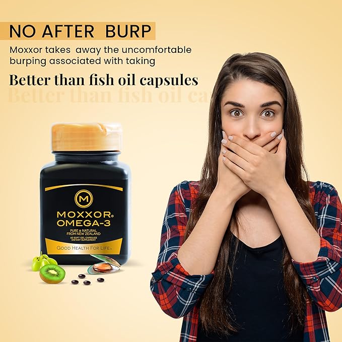 Omega 3 New Zealand Green Lipped Mussel Oil Soft Capsules for Joint Support and Mobility, Heart & Immune Support, No Fishy Aftertaste, 2-Pack, 120Soft caps, 2-Soft caps Per Day, 60 Day Supply
