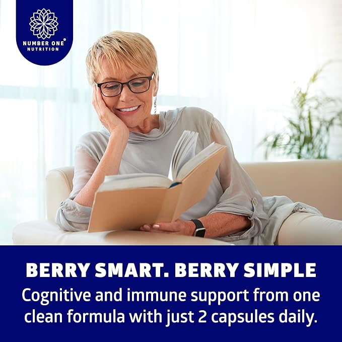 USDA Organic Wild Blueberry Extract 10:1 Concentrate, 10,000 MG per Serving Equivalent to 24 Whole Blueberries, Supports Immune Health, 120 Vegan Capsules
