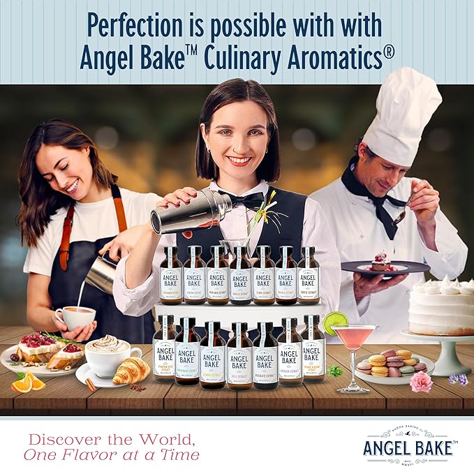 Pure Valencia Orange Extract, Five Times Strength – Perfect for Baking, Mixology & Culinary Creations – Natural Flavoring, Keto Friendly, Vegan, Gluten Free (2 Oz Extract with Latex-Free Dropper)