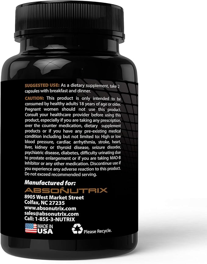 Absonutrix Cissus Quadrangularis Xtreme 1600mg - 120 Capsules