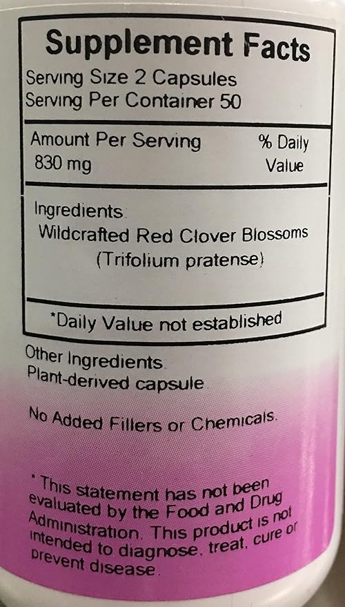 Red Clover Blossoms Dr. Christopher 100 VCaps