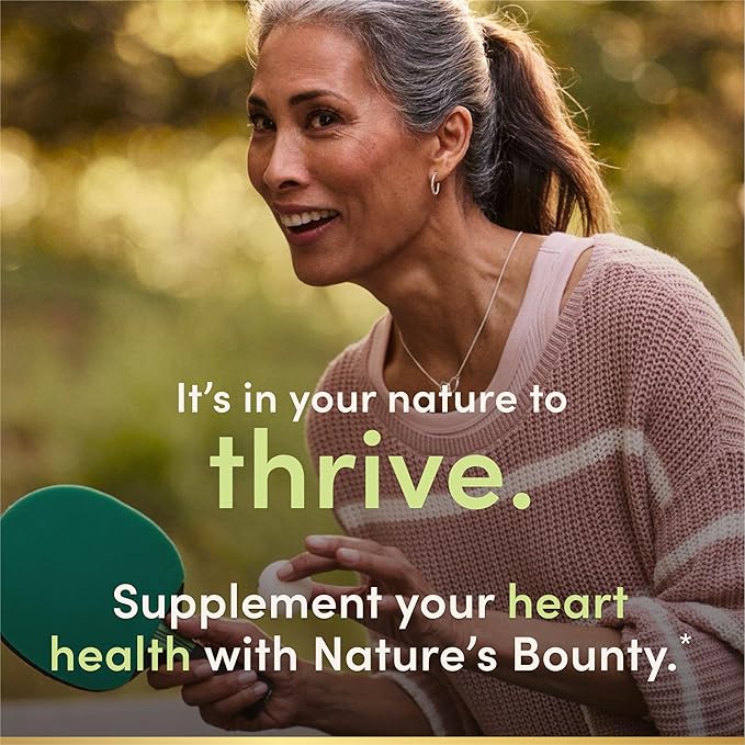 Nature's Bounty CoQ10, Helps Maintain Healthy Blood Pressure, 100 mg, Rapid Release Softgels, 75 Count