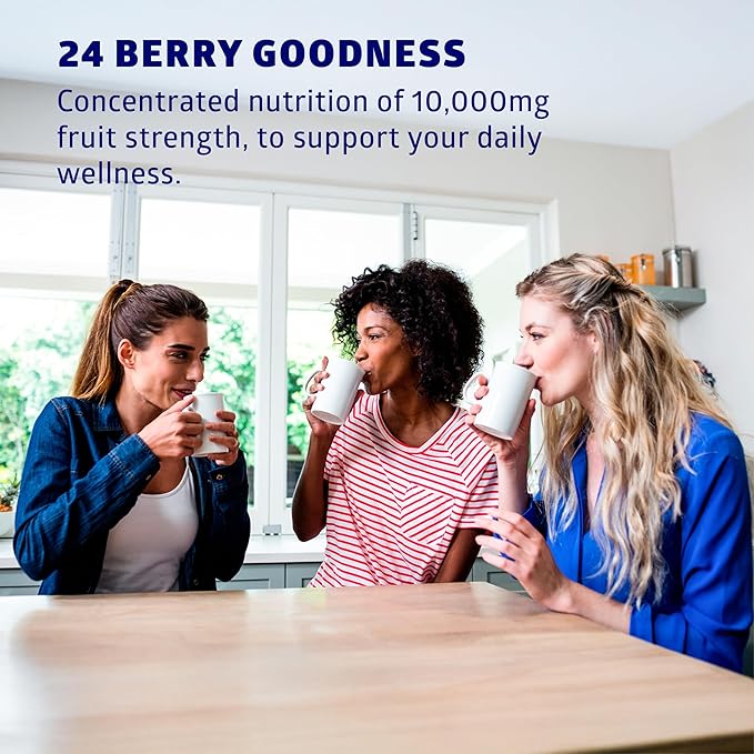 USDA Organic Wild Blueberry Extract 10:1 Concentrate, 10,000 MG per Serving Equivalent to 24 Whole Blueberries, Supports Immune Health, 120 Vegan Capsules