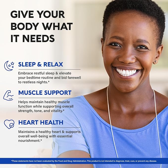 Magnesium Citrate Capsules 1000mg | High Absorption Supplement - Sleep, Muscle & Heart Support - Vegan | Non-GMO - Made in USA - As Powder | Pills | Tablets - 240 Capsules, 4 Month Supply