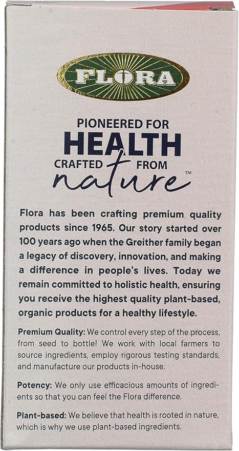 Flora Ferritin+ Delayed-Release Iron Supplement - Plant-Based Iron Supplement - Blood Cell & Energy Support - Vegan & Gluten-Free - Amber Glass Bottle - 30 Vegan Capsules