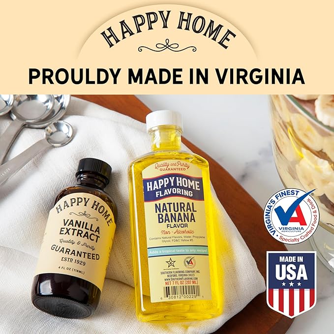 Happy Home Premium Natural Blueberry Flavor - Certified Kosher, 4 oz.