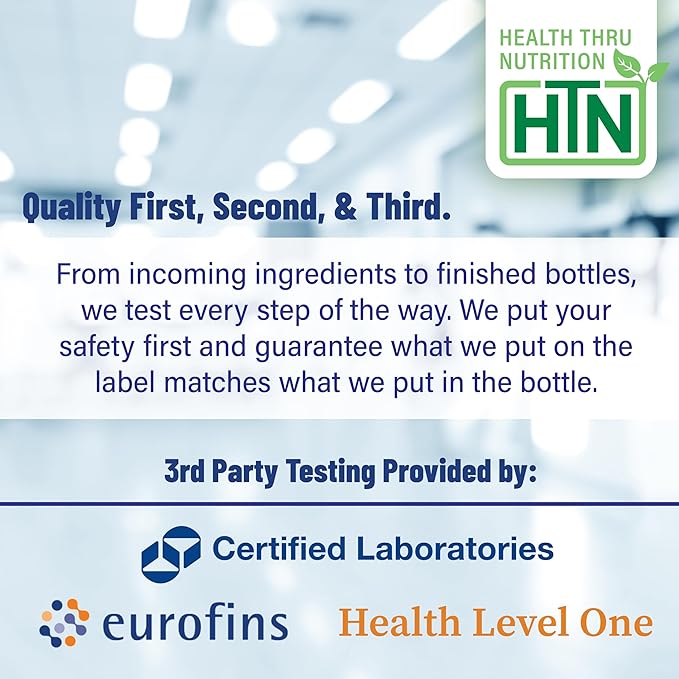Health Thru Nutrition CoQ-10 300mg - 120 Capsules | High-Potency Ubiquinone Coenzyme Q10 | Supports Cellular Energy & Antioxidant Protection | Non-GMO, Soy-Free, Vegan, Gluten-Free