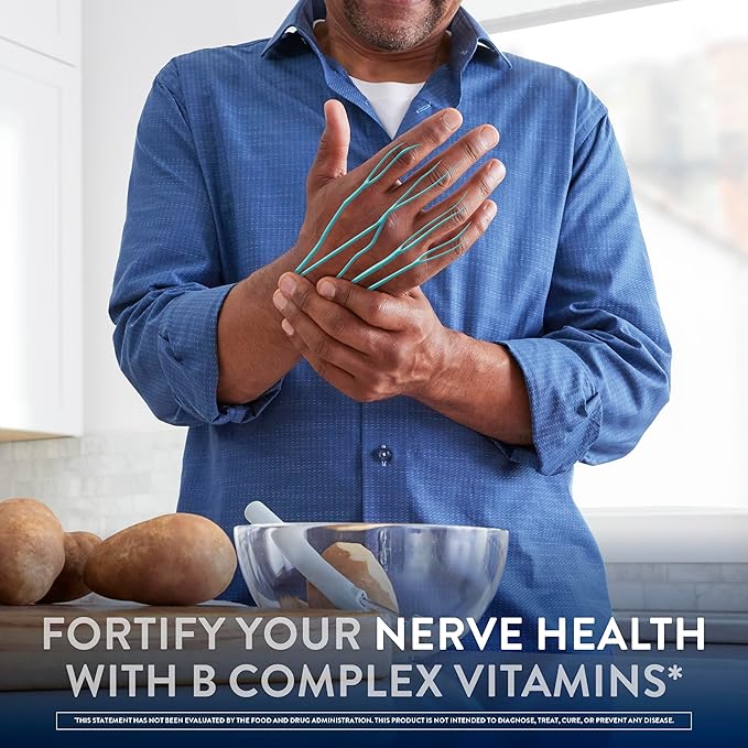 Nervive Nerve Relief, Reduces Occasional Nerve Discomfort in as Little as 7 Days, Stabbing/Pins and Needles, Burning in Hands and Feet*†, Alpha Lipoic Acid, B Vitamins, Turmeric, Ginger, 30 Tablets
