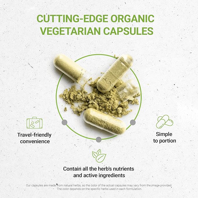 Secrets of the Tribe Cleavers USDA Organic | Made with Vegetarian Capsules and Certified Organic Cleavers (Galium aparine) Dried Herb (120 Capsules)